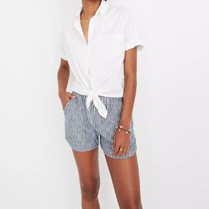 Pull-On Shorts in Railroad Stripe Small